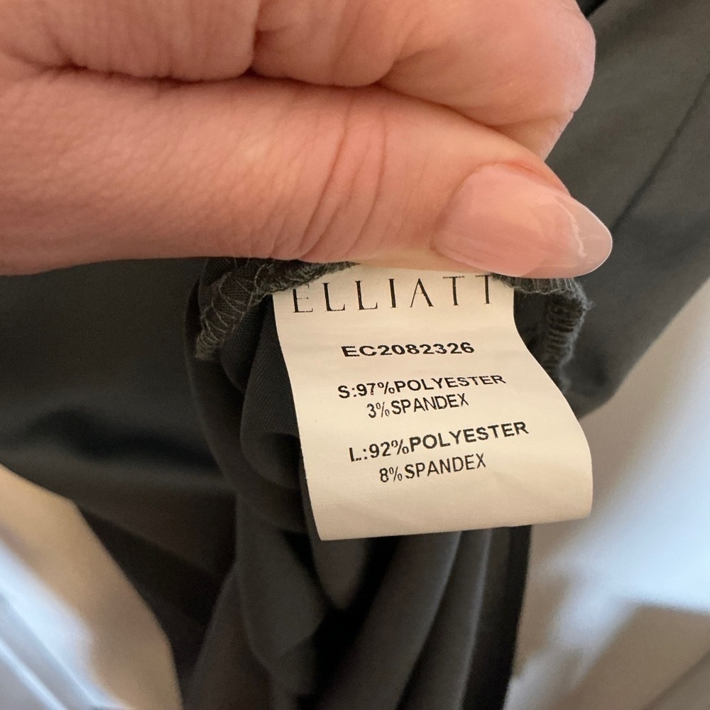 Elliatt Andrea Gown Charcoal Gray Maxi Dress Nordstrom NWT Size Small - Picture 14 of 15
